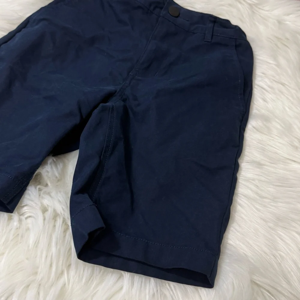 Old Navy Boys Size 10 Slim Flat Front Quick Dry Shorts in Navy